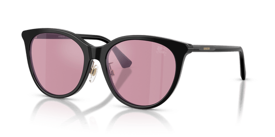 Burberry BE4464D - Black / Rosa Specchio Argento