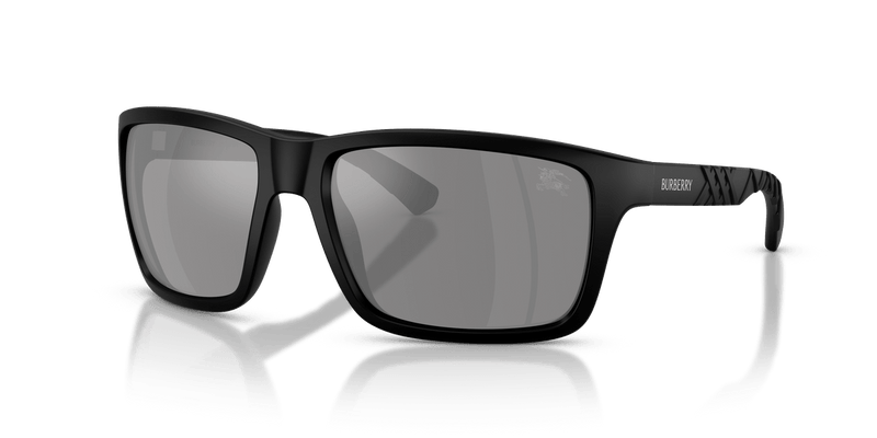 Burberry BE4483 in Matte Black / Grigio Specchio Argento - Alternate View