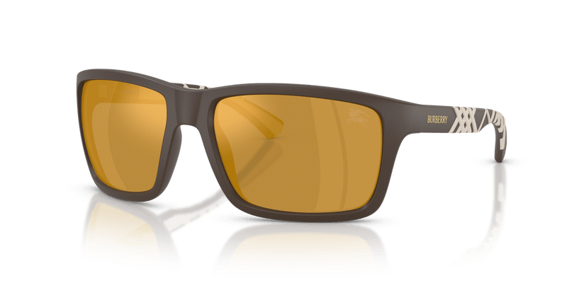 Burberry BE4483 in Matte Brown / Marrone Specchio Oro - Alternate View
