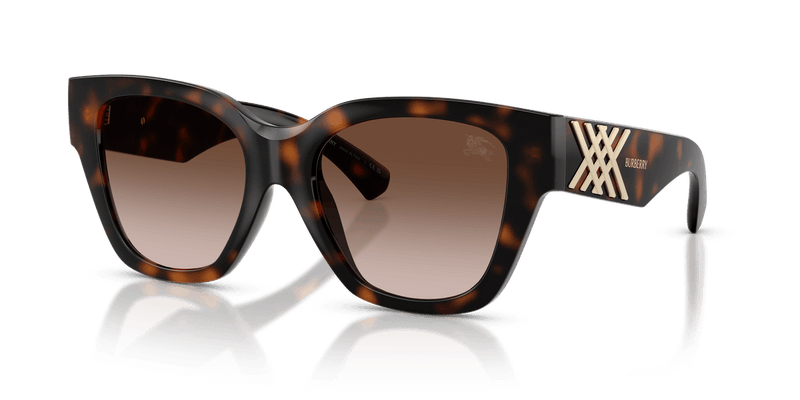 Burberry BE4489U in Dark Havana / Brown Gradient - Alternate View