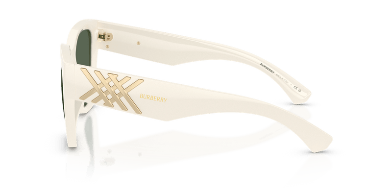 Burberry BE4489U in White / Dark Green - Alternate View