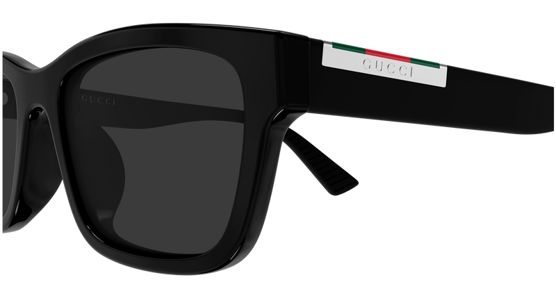 Gucci GG2092SA Sunglasses in Black (001) - Back View
