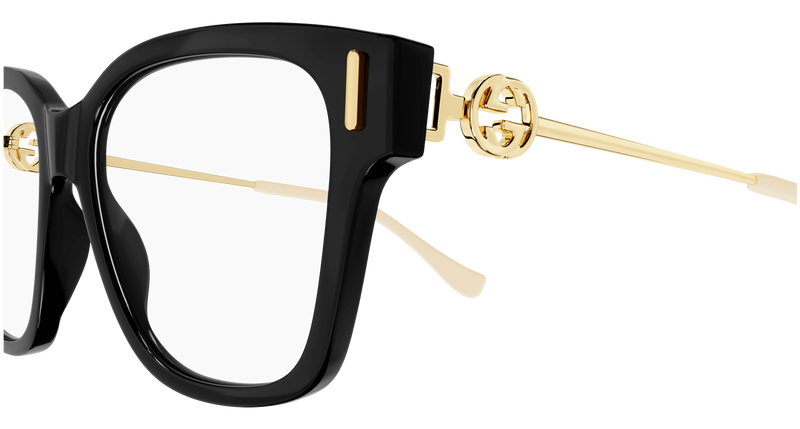 Gucci GG1204O Eyeglasses in Black (001) - Back View