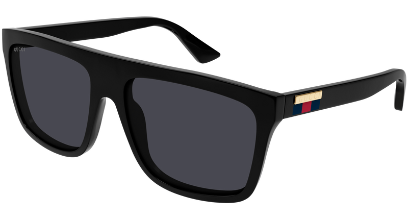 Gucci GG0748S Sunglasses in Black (001) - Front View