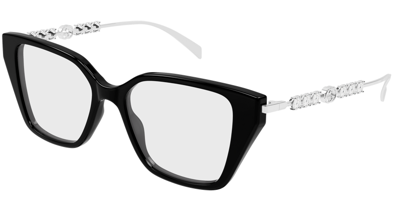 Gucci GG1969O in Black (002) - Temple Detail