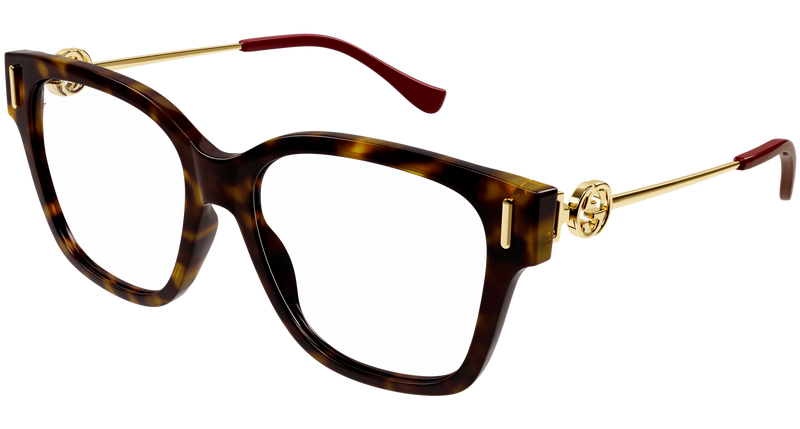 Gucci GG1204O Eyeglasses in Black (002) - Temple Detail