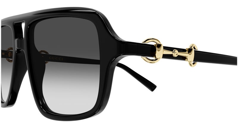 Gucci GG2052S in Black (007) - Back View