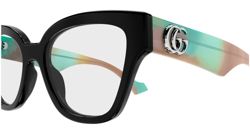 Gucci GG1424O in Black (018) - Temple Detail