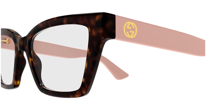 Gucci GG1715O in Burgundy (017) - Temple Detail