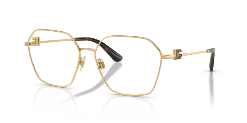 Dolce & Gabbana DG1366 in Gold (02) - Front View