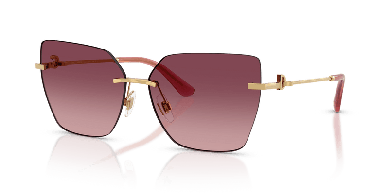 Dolce & Gabbana DG2321 in Gold / Light Pink Gradient Pink - Alternate View