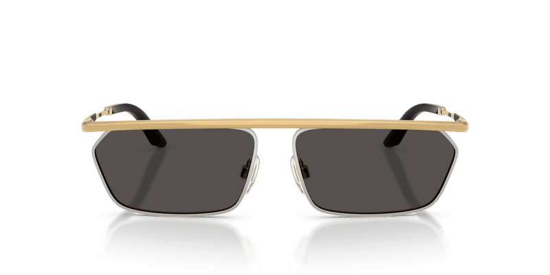 Dolce & Gabbana DG2327 in Gold/Silver / Dark Grey (131387) - Back View