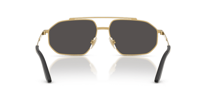 Dolce & Gabbana DG2328 in Gold/Silver / Dark Grey (131387) - Front View