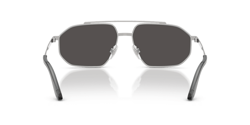 Dolce & Gabbana DG2328 in Silver/Matte Black / Dark Grey (132487) - Front View