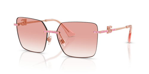 Rose Gold / Clear Gradient Pink (12988D)