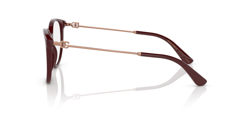 Dolce & Gabbana DG3363 in Bordeaux / Demo Lens - Alternate View