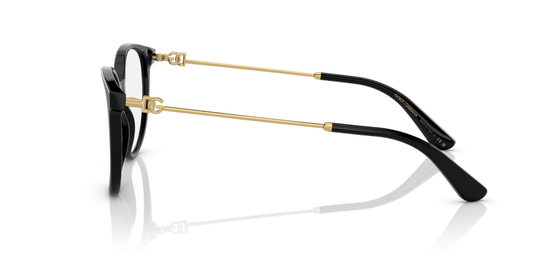 Dolce & Gabbana DG3363 in Black / Demo Lens - Alternate View