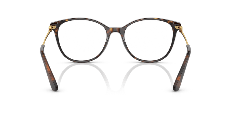 Dolce & Gabbana DG3363 in Havana / Demo Lens - Back View