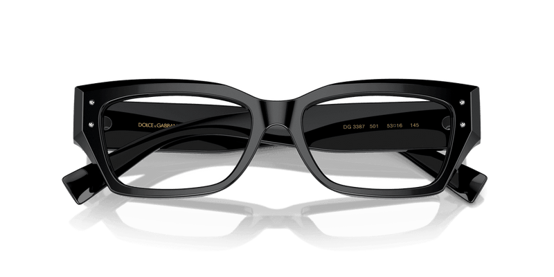 Dolce & Gabbana DG3387 in Black (501) - Alternate View