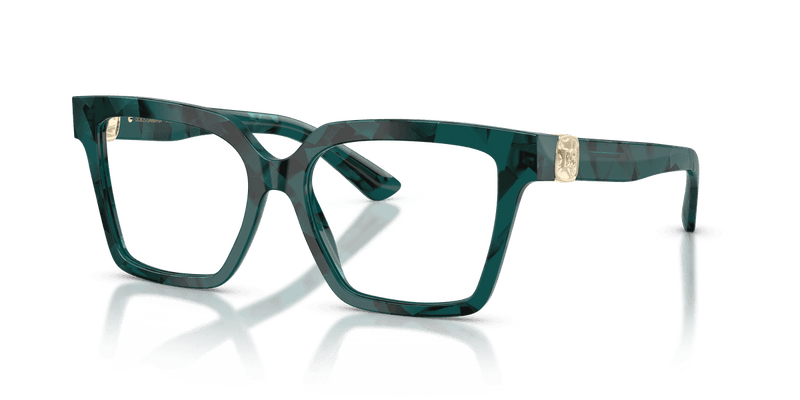 Dolce & Gabbana DG3395 in Pearl Havana Petroleum (3460) - Front View