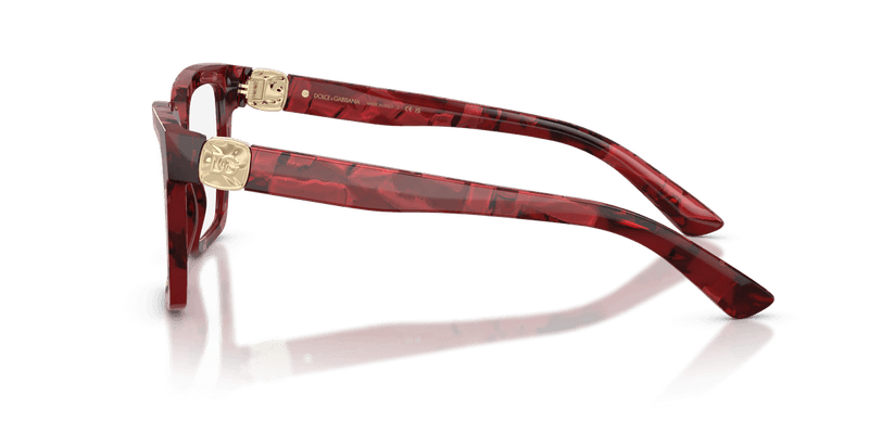 Dolce & Gabbana DG3395 in Pearl Havana Red (3463) - Alternate View