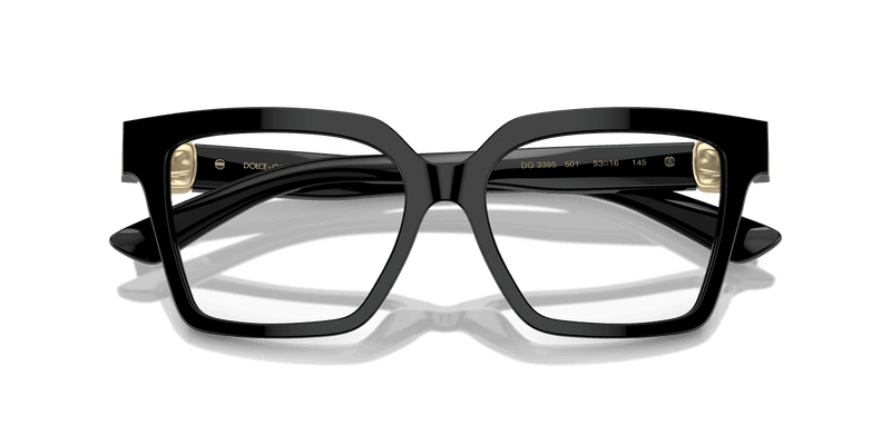 Dolce & Gabbana DG3395 in Black (501) - Alternate View