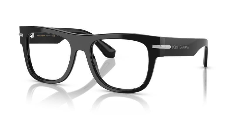 Dolce & Gabbana DG3407 in Black / Demo Lens - Alternate View