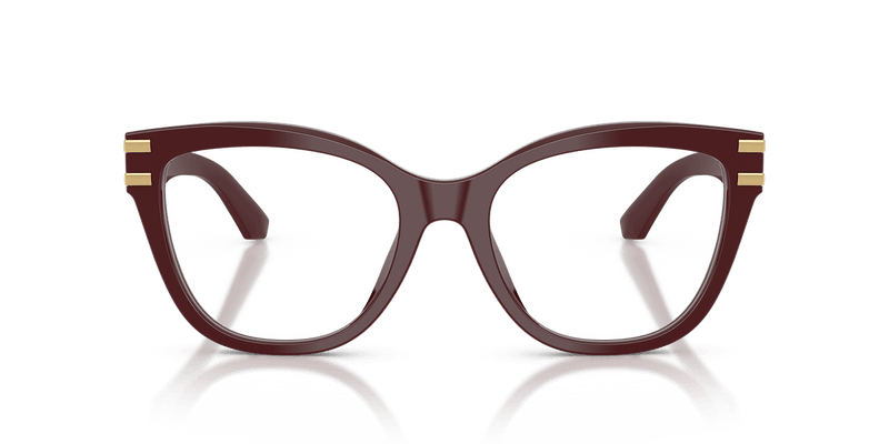 Dolce & Gabbana DG3418 in Bordeaux / Demo Lens - Alternate View