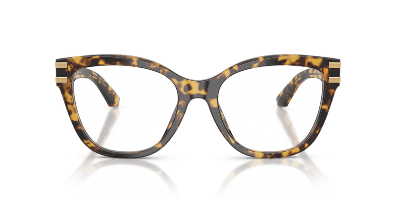 Dolce & Gabbana DG3418 in Yellow Havana / Demo Lens - Alternate View