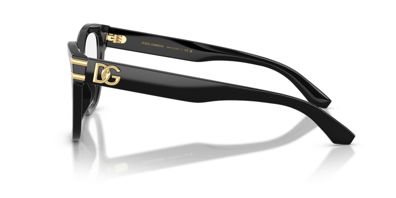 Dolce & Gabbana DG3418 in Black / Demo Lens - Alternate View