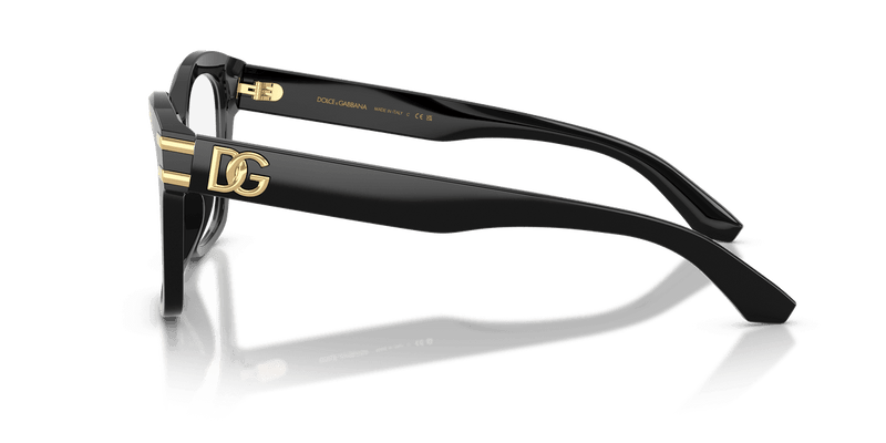 Dolce & Gabbana DG3419 in Black (501) - Alternate View