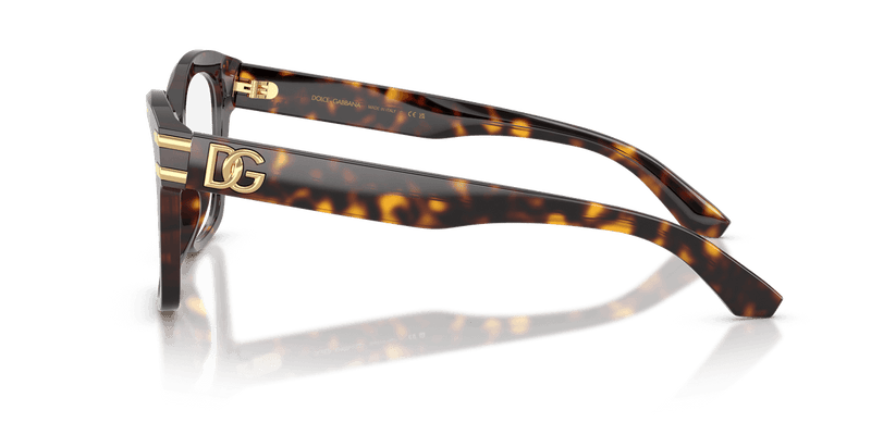 Dolce & Gabbana DG3419 in Havana (502) - Alternate View