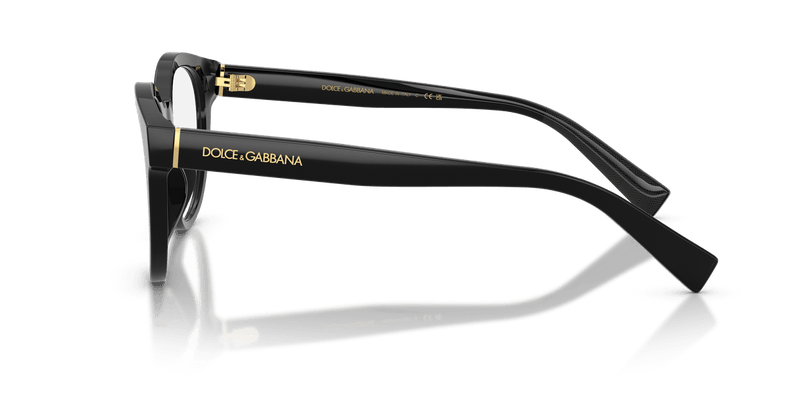 Dolce & Gabbana DG3421 in Black / Demo Lens - Alternate View