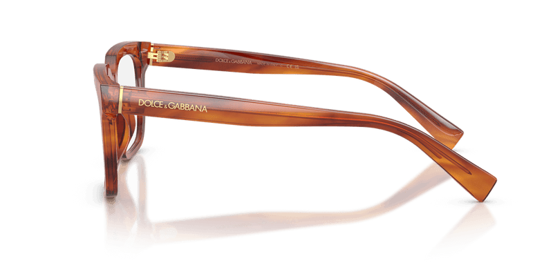 Dolce & Gabbana DG3422 in Striped Ginger / Demo Lens - Alternate View