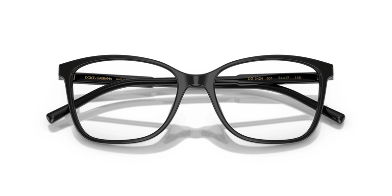 Dolce & Gabbana DG3424 in Black (501) - Alternate View