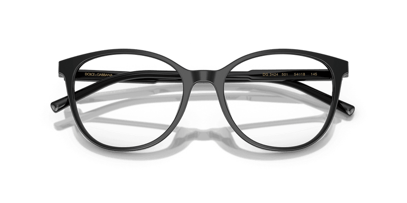 Dolce & Gabbana DG3425 in Black (501) - Alternate View
