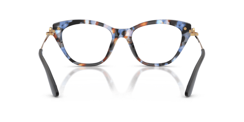 Dolce & Gabbana DG3428 in Havana Blue / Demo Lens - Alternate View