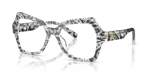 Dolce & Gabbana DG3429 - Black Lace / Demo Lens