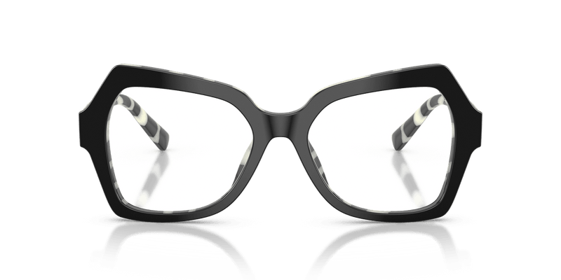 Dolce & Gabbana DG3429 in Black On Zebra / Demo Lens - Alternate View