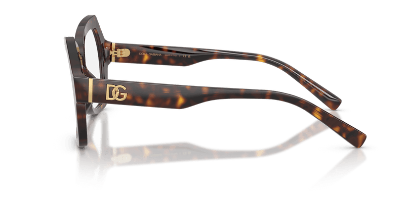 Dolce & Gabbana DG3429 in Havana / Demo Lens - Alternate View