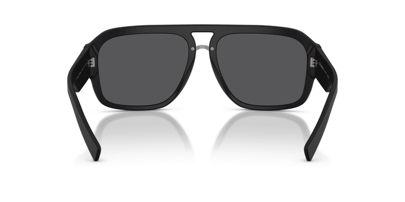 Dolce & Gabbana DG4403 in Matte Black / Grey Mirror Black (25256G) - Alternate View