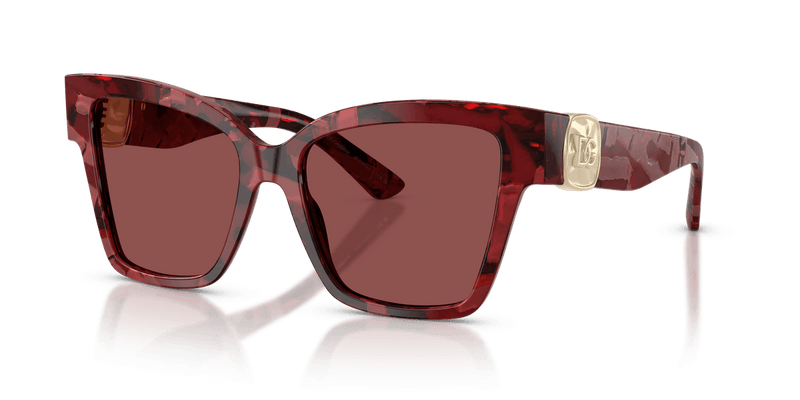 Dolce & Gabbana DG4470 in Pearl Havana Red / Dark Violet - Front View