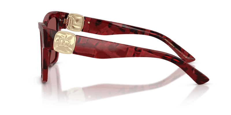 Dolce & Gabbana DG4470 in Pearl Havana Red / Dark Violet - Side View