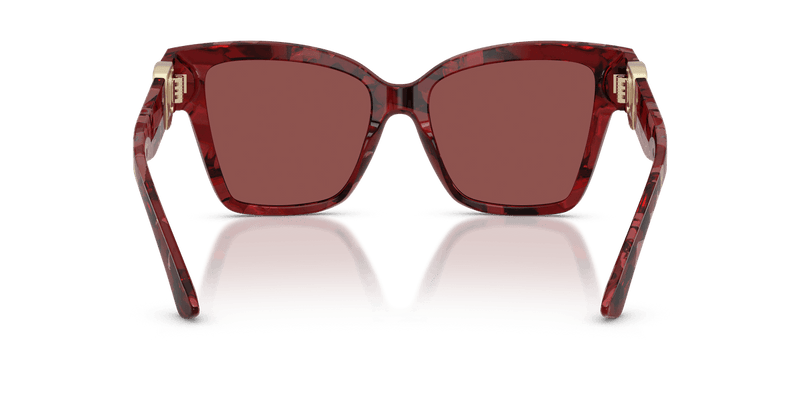 Dolce & Gabbana DG4470 in Pearl Havana Red / Dark Violet - Back View