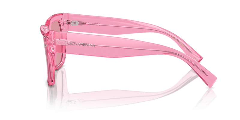 Dolce & Gabbana DG4471 in Transparent Pink / Pink Mirror Internal Silver - Alternate View