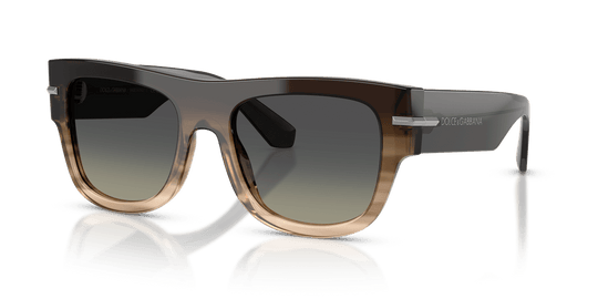 Dolce & Gabbana DG4484 - Gradient Striped Grey / Grey Gradient