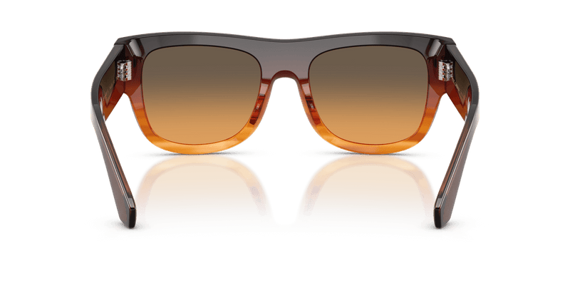 Dolce & Gabbana DG4484 in Gradient Striped Brown / Orange Gradient Light Green - Alternate View