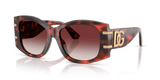 Red Havana / Clear Gradient Dark Brandy (33588H)
