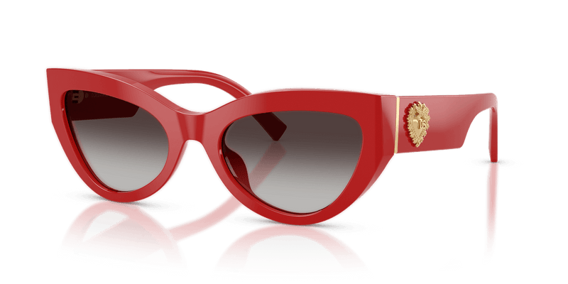 Dolce & Gabbana DG4536 in Full Red / Grey Gradient (30888G) - Front View