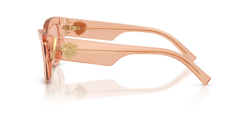 Dolce & Gabbana DG4536 in Nude Transparent / Dark Pink (322684) - Alternate View